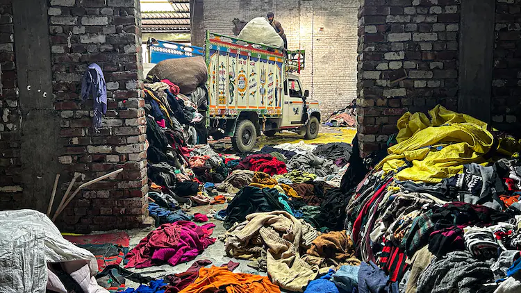 How Old Clothes Travel the World Before Finding a New Home